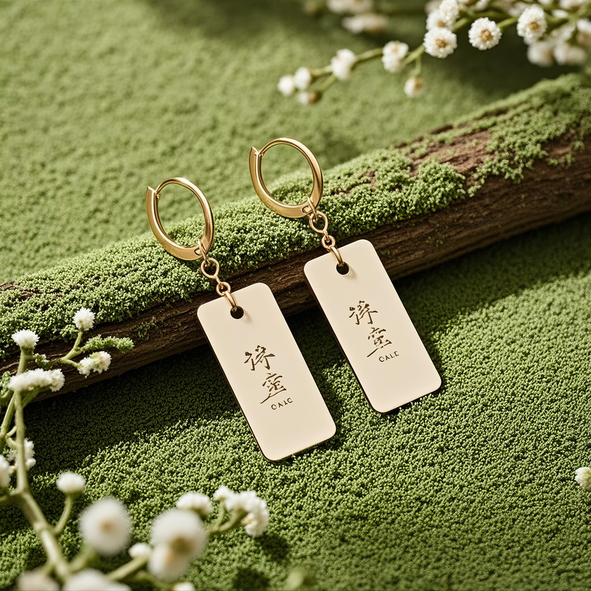 Earrings price tag display board